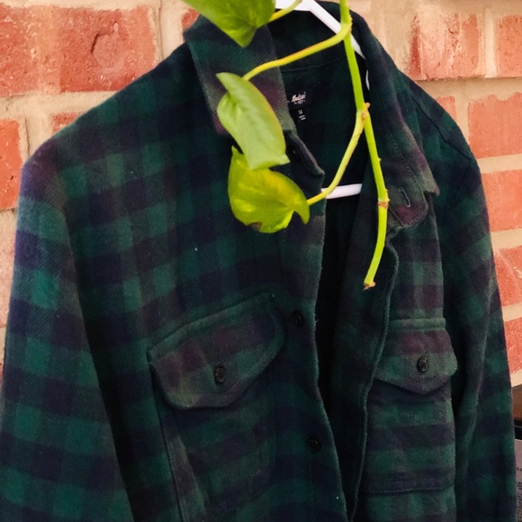 Madewell Buttoned Pocket Flannel XS - Picture 2 of 3